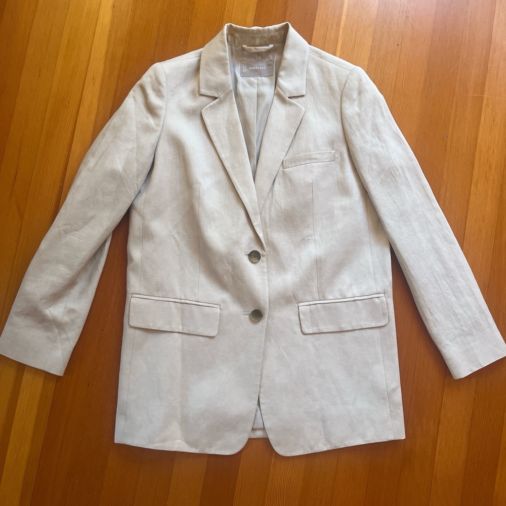 NWOT Everlane Linen Blazer